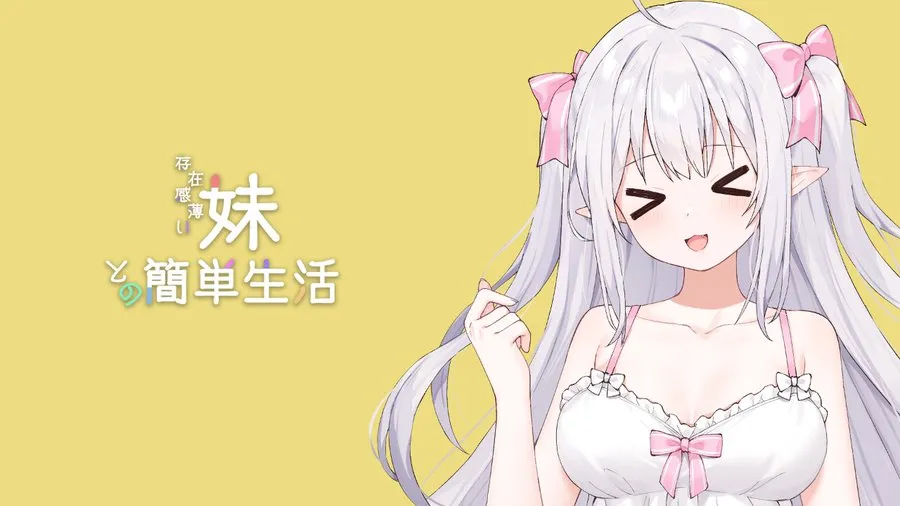 明亮黄色背景的角色宣传图
